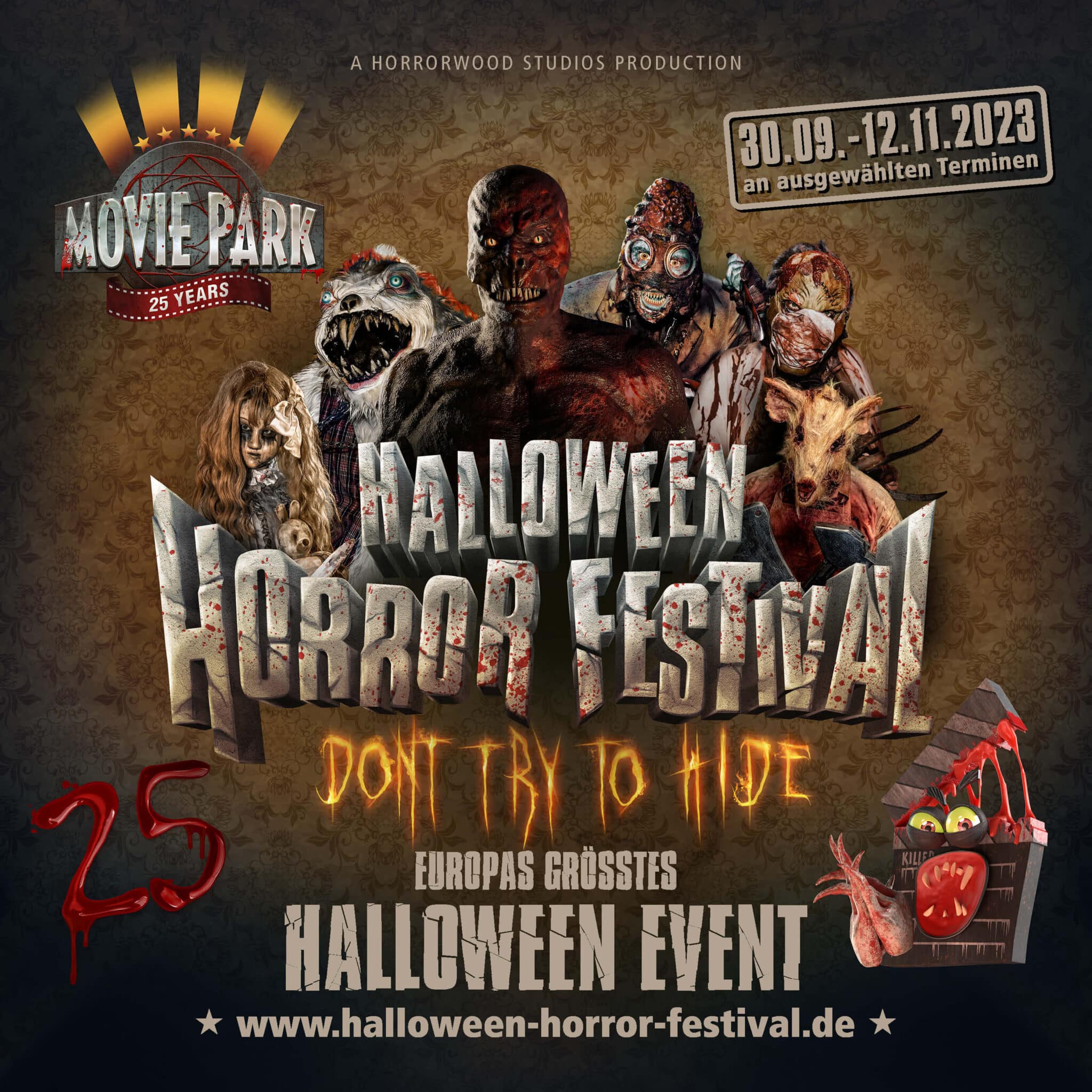 25 Jahre Halloween Horror Fest Movie Park Germany